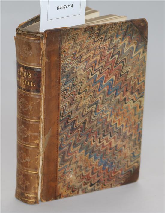 Sale, Florentia, Lady - A Journal of The Disasters of Affghanistan,